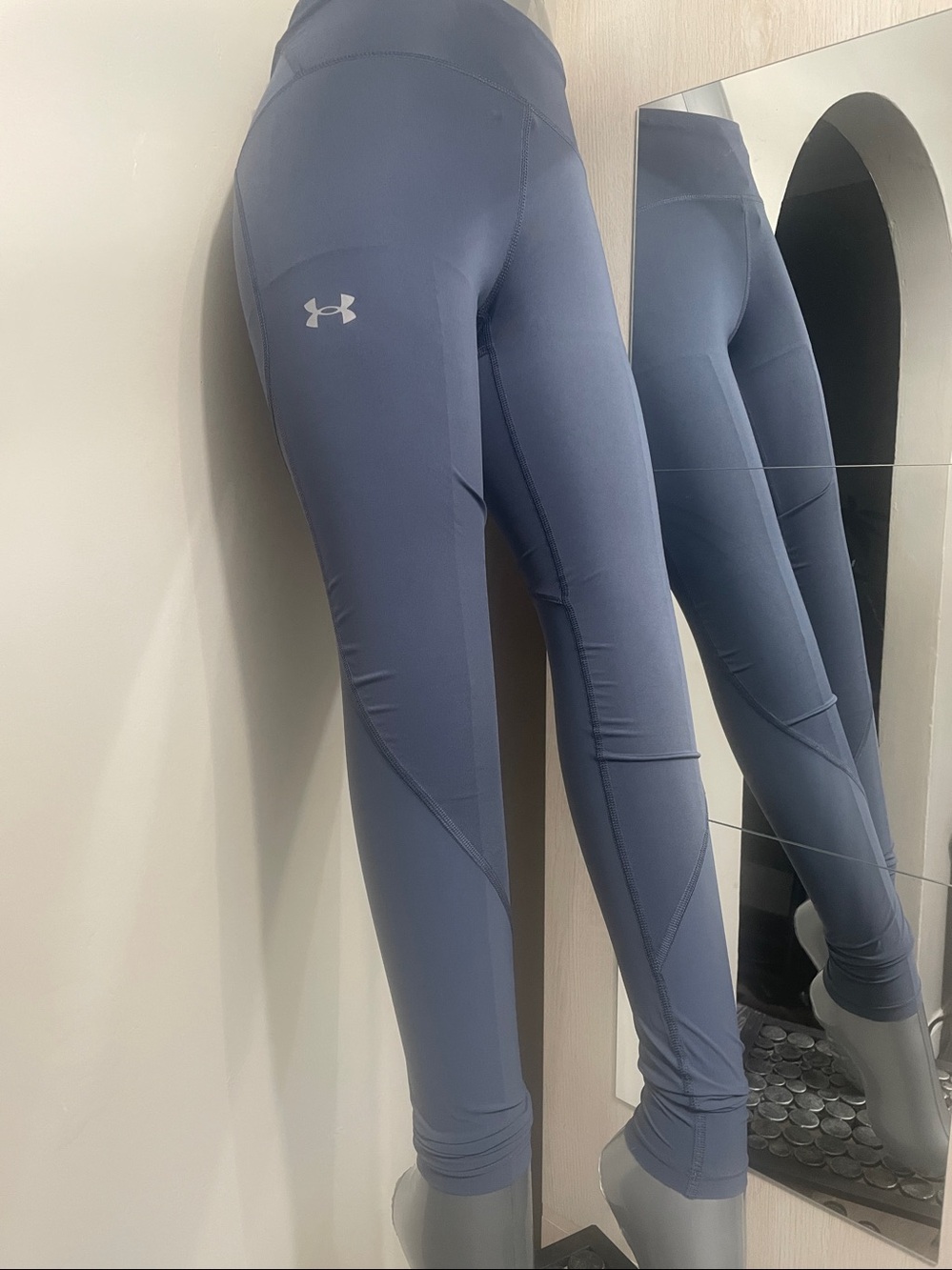 Under Armour Slate Blue High-Rise Performance Leggings